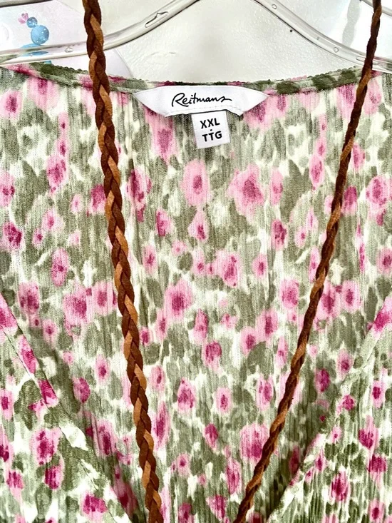 Prairie/farmhouse vibe maxi dress w shabby chic Country feel - Picture 8 of 12